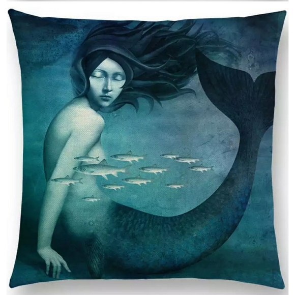 Other - 💚LAST ONE💚 Mermaid Themed Pillowcase (style a)